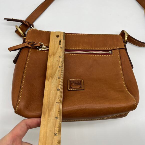 Dooney & Bourke Florentine Leather Allison Crossbody Bags Natural - Picture 13 of 16